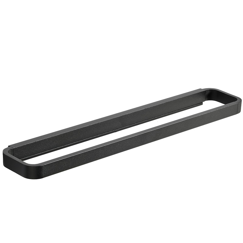 Rim Handtuchstange 44x7.5 cm, Schwarz